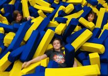 Photo of members in the pit